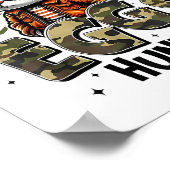 Jäger Camouflage Jäger Hunter Happy Ostertag Kinde Poster (Ecke)