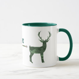 Jäger-Camouflage-Rotwild-Tasse Tasse