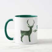 Jäger-Camouflage-Rotwild-Tasse Tasse (Links)