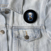 Jäger Deer Jagd Big Whitetail Buck Button (Beispiel)