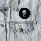 Jäger Deer Jagd Big Whitetail Buck Button (Beispiel)