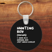 Jäger Definition Funny Schlüsselanhänger (Vorderseite)