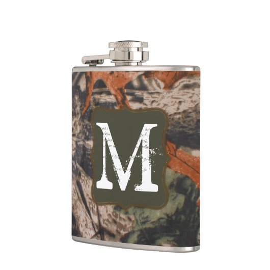 Jäger der Camouflage Camouf Monogram Whiskey Flask Flachmann (Links)