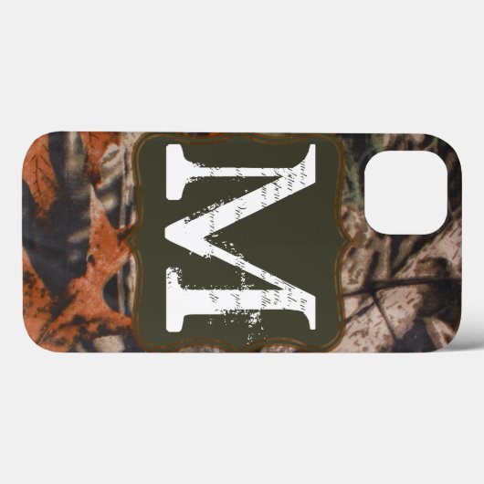 Jäger der Camouflage Camouflage Monogram IPAD Case (Rückseite (Horizontal))