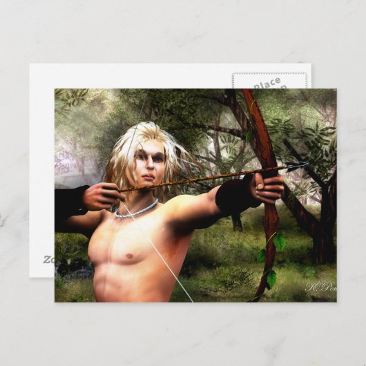 Jäger der Ethros Postkarte (Vorne/Hinten)
