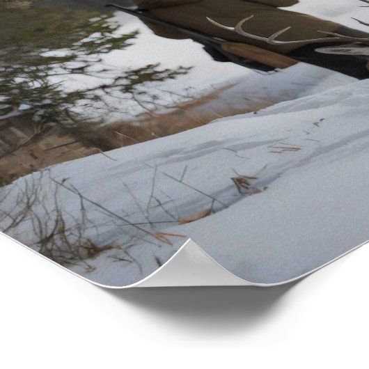 Jäger der Jagdsaison Poster (Ecke)