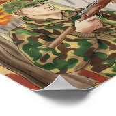 Jäger der Jagdsaison Poster (Ecke)