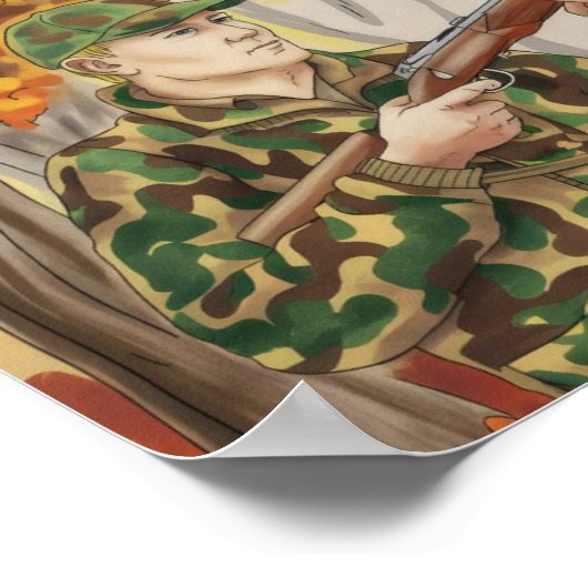 Jäger der Jagdsaison Poster (Ecke)