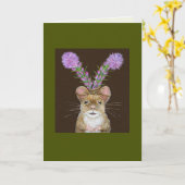 Jäger der Mauskarte Karte (Gelbe Blume)