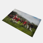 Jäger - die Fuchsjagd - Tally-ho 1924 Fußmatte (Schrägansicht)