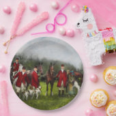 Jäger - die Fuchsjagd - Tally-ho 1924 Pappteller (Party)