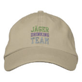 JÄGER DRINKING TEAM BESTICKTE BASEBALLKAPPE (Vorderseite)