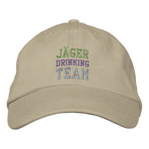 JÄGER DRINKING TEAM BESTICKTE BASEBALLKAPPE