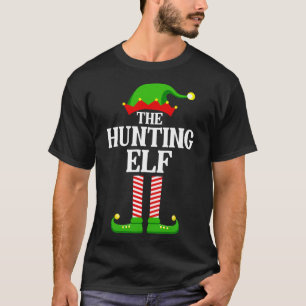 Jäger Elf Familie Matching Group Weihnachten T-Shirt