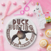 Jäger , Entenjagdpapier-Teller Pappteller (Party)