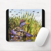 Jäger-EntenMausunterlage Mousepad (Mit Mouse)