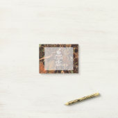 Jäger-Fall-Tarnung behalten Ruhe Ihr Text Post-it Klebezettel (Auf Schreibtisch)