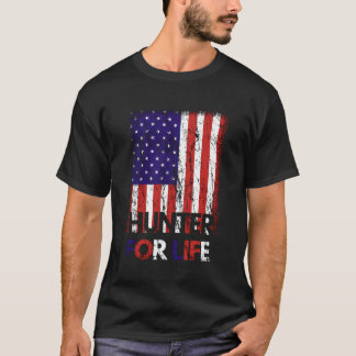 Jäger für den Lebensgefährten Flaggenstaat USA Fis T-Shirt