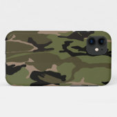 Jäger-Grün-Camouflage Case-Mate iPhone Hülle (Rückseite (Horizontal))