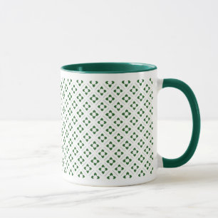 Jäger-Grün-Lotus-Quadrat Tasse
