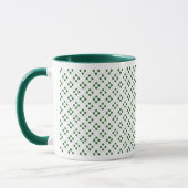 Jäger-Grün-Lotus-Quadrat Tasse (Links)