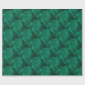 Jäger-Grün-Marmor Geschenkpapier (Flach)
