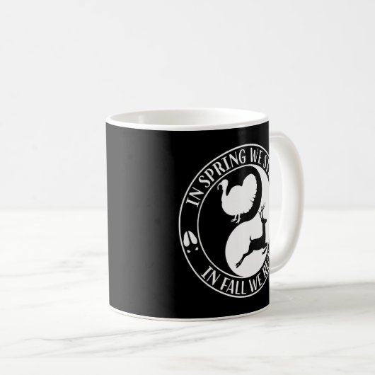 Jäger im Frühling vertrauen wir der Türkei und der Kaffeetasse (VorderseiteRechts)