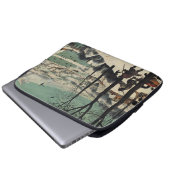 Jäger im Schnee, berühmtes Kunstwerk, Laptopschutzhülle (Vorne Knopf)