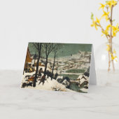 Jäger im Schnee durch Pieter Bruegel das Älteste Karte (Gelbe Blume)