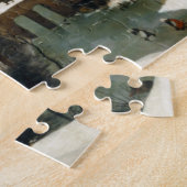 Jäger im Schnee durch Pieter Bruegel das Älteste Puzzle (Seite)