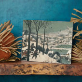 Jäger im Schnee - Januar 1565 Fotoplatte (Seite)