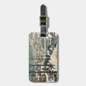 Jäger im Schnee - Januar 1565 Gepäckanhänger (Vorderseite vertikal)