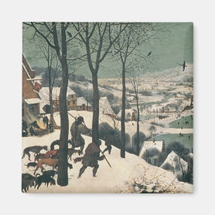 Jäger im Schnee - Januar 1565 Magnet