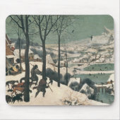 Jäger im Schnee - Januar 1565 Mousepad (Vorne)