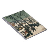 Jäger im Schnee - Januar 1565 Notizblock (Rechte Seite)