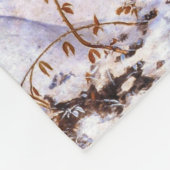 Jäger im Schnee, Pieter Bruegel der Ältere Fleecedecke (Ecke)