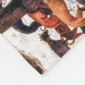 Jäger im Schnee, Pieter Bruegel der Ältere Fleecedecke (Ecke)