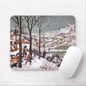 Jäger im Schnee, Pieter Bruegel der Ältere Mousepad (Mit Mouse)