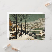 Jäger im Schnee (von Pieter Bruegel dem Älteren) Karte (Vorderseite/Rückseite Beispiel)