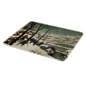 Jäger im Schnee (von Pieter Bruegel dem Älteren) Schneidebrett (Ecke)