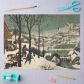 Jäger im Schnee (von Pieter Bruegel dem Älteren) Seidenpapier (Basteln)