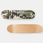 Jäger im Schnee (von Pieter Bruegel dem Älteren) Skateboard (Horizontal)