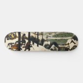Jäger im Schnee (von Pieter Bruegel dem Älteren) Skateboard (Horizontal)