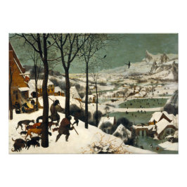 Jäger im Schnee von Pieter Bruegel der Ältere Fotodruck
