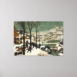Jäger im Schnee von Pieter Bruegel der Ältere Leinwanddruck