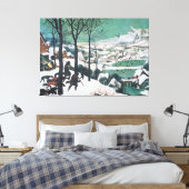 Jäger im Schnee von Pieter Bruegel Leinwanddruck (Insitu (Schlafzimmer))