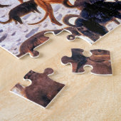 Jäger im Schnee (Winter), Pieter Bruegel Puzzle (Seite)