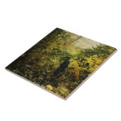 Jäger im Wald (von H.A. Brendekilde) Fliese (Seite)