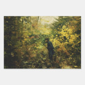 Jäger im Wald (von H.A. Brendekilde) Geschenkpapier Set (Vorderseite 3)