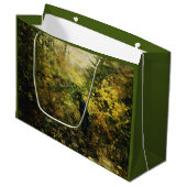 Jäger im Wald (von H.A. Brendekilde) Große Geschenktüte (Vorderseite Schrägansicht)